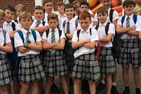 boys in skirts Archives - Girls' Uniform Agenda